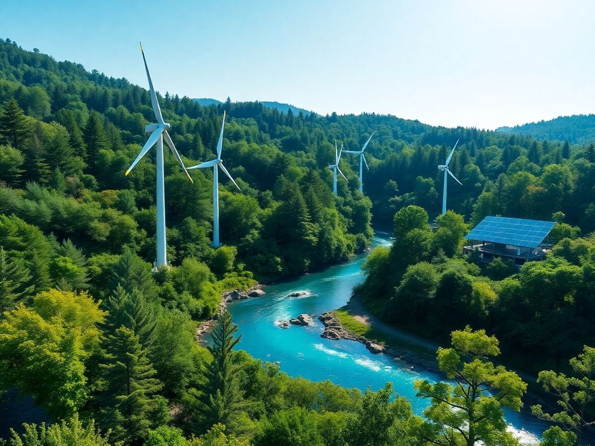 Tehnologii verzi inovatoare pentru un viitor durabil.