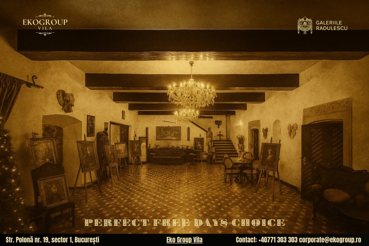 Zile libere decembrie: O incursiune fermecătoare în Crăciunul anilor ’30 la Eko Group Vila